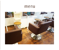 美容室jam[ジャム] menu